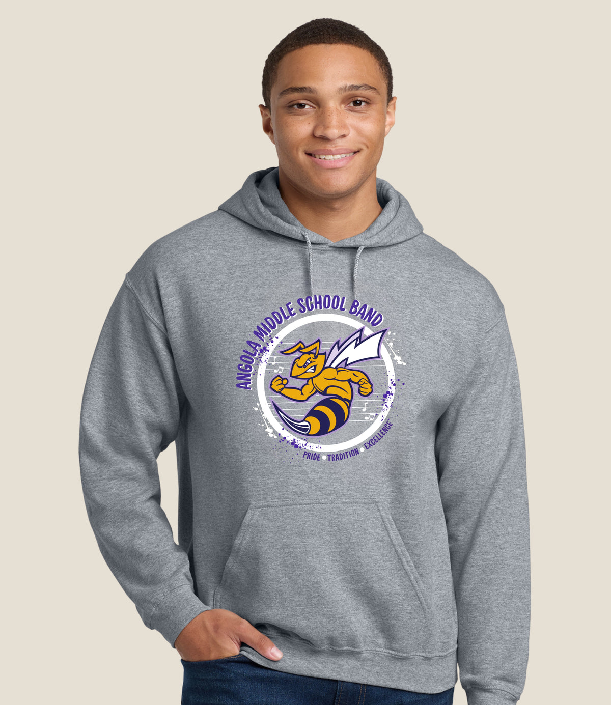 Angola Middle School Band Hoodie