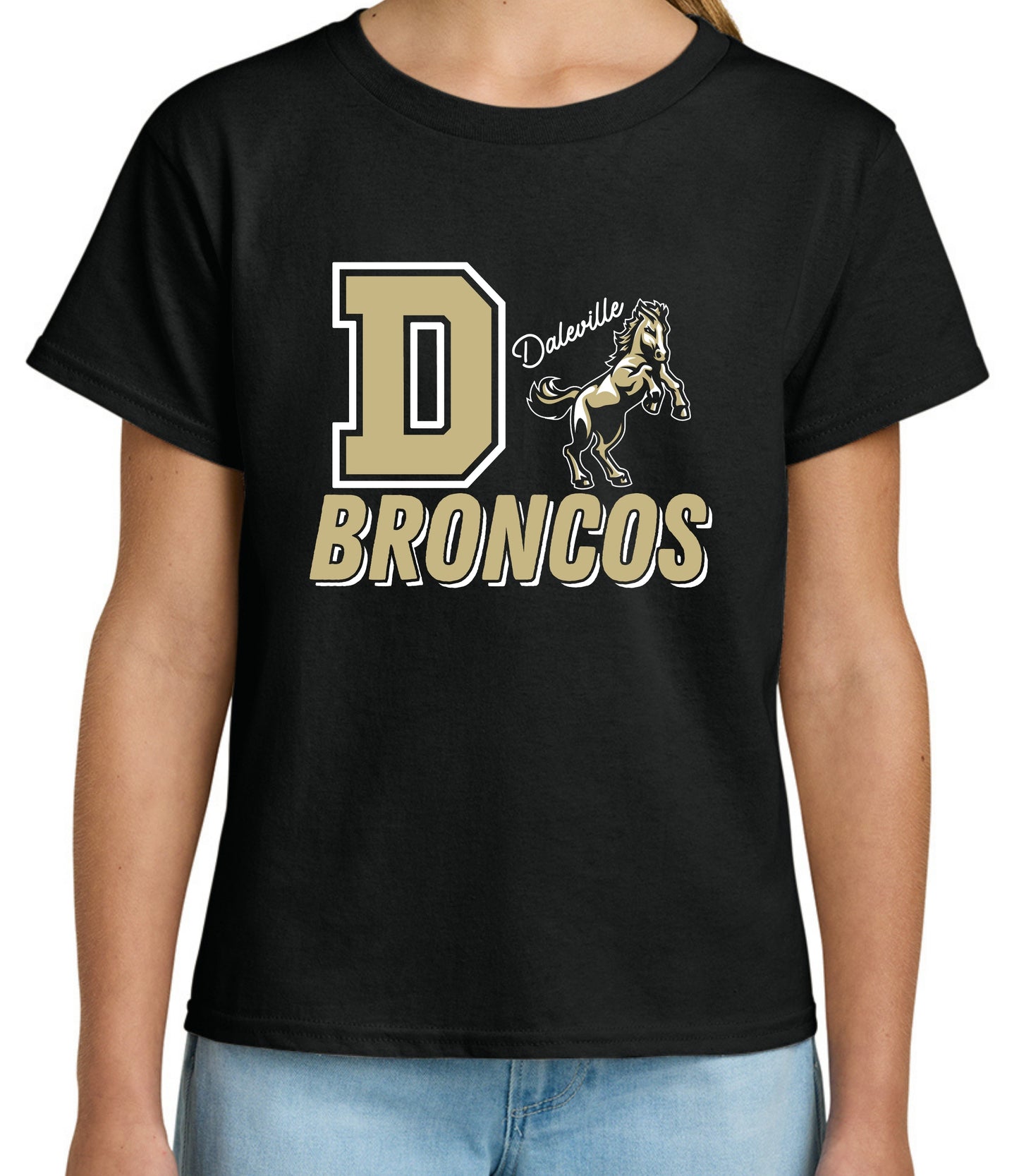 D Broncos Tee