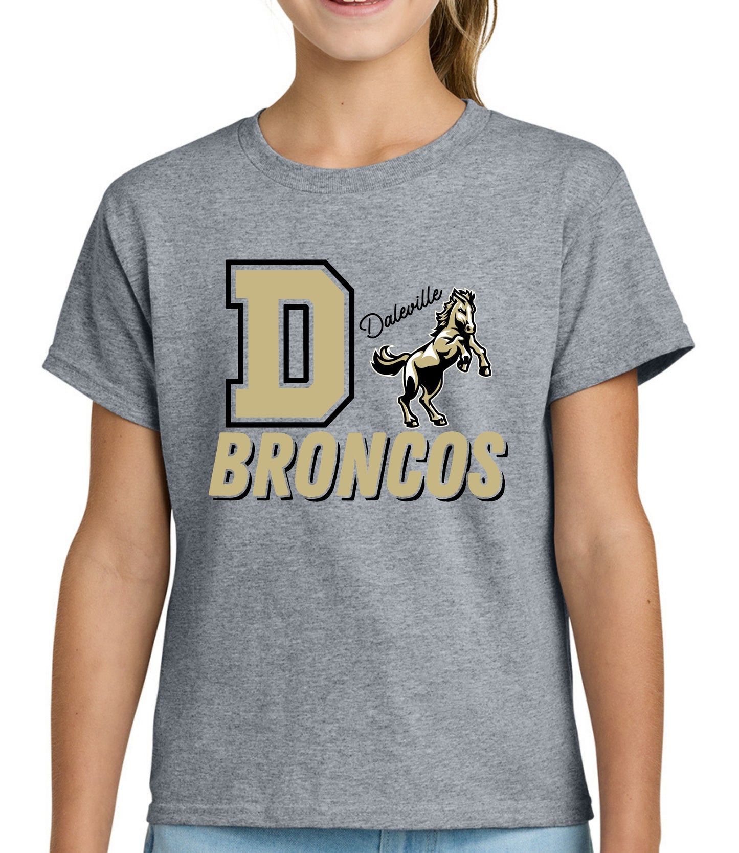 D Broncos Tee