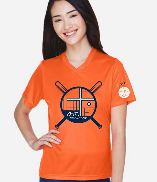 Women's AFC Travel Softball tee (no number)