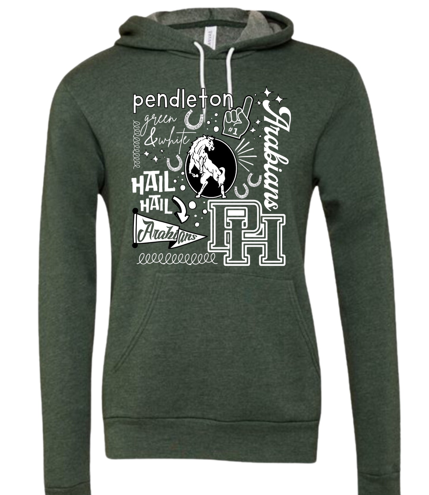 Arabian Spirit Collage Hoodie