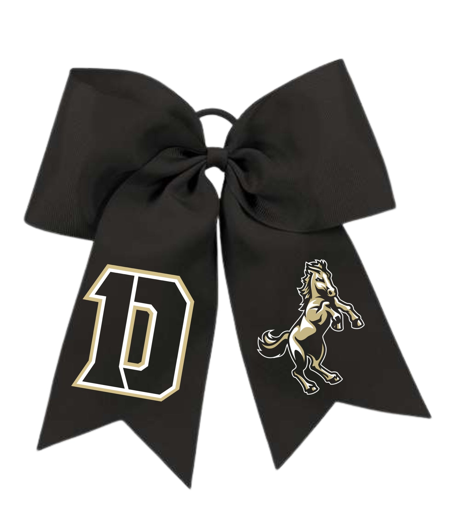 Daleville Broncos Hair Bow