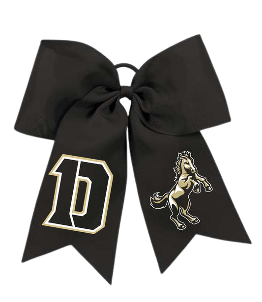 Daleville Broncos Hair Bow