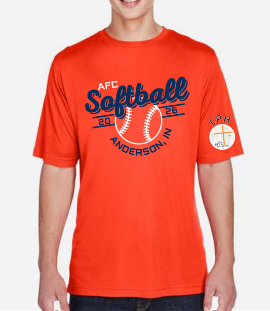 Unisex/Youth AFC Softball tee (no number)