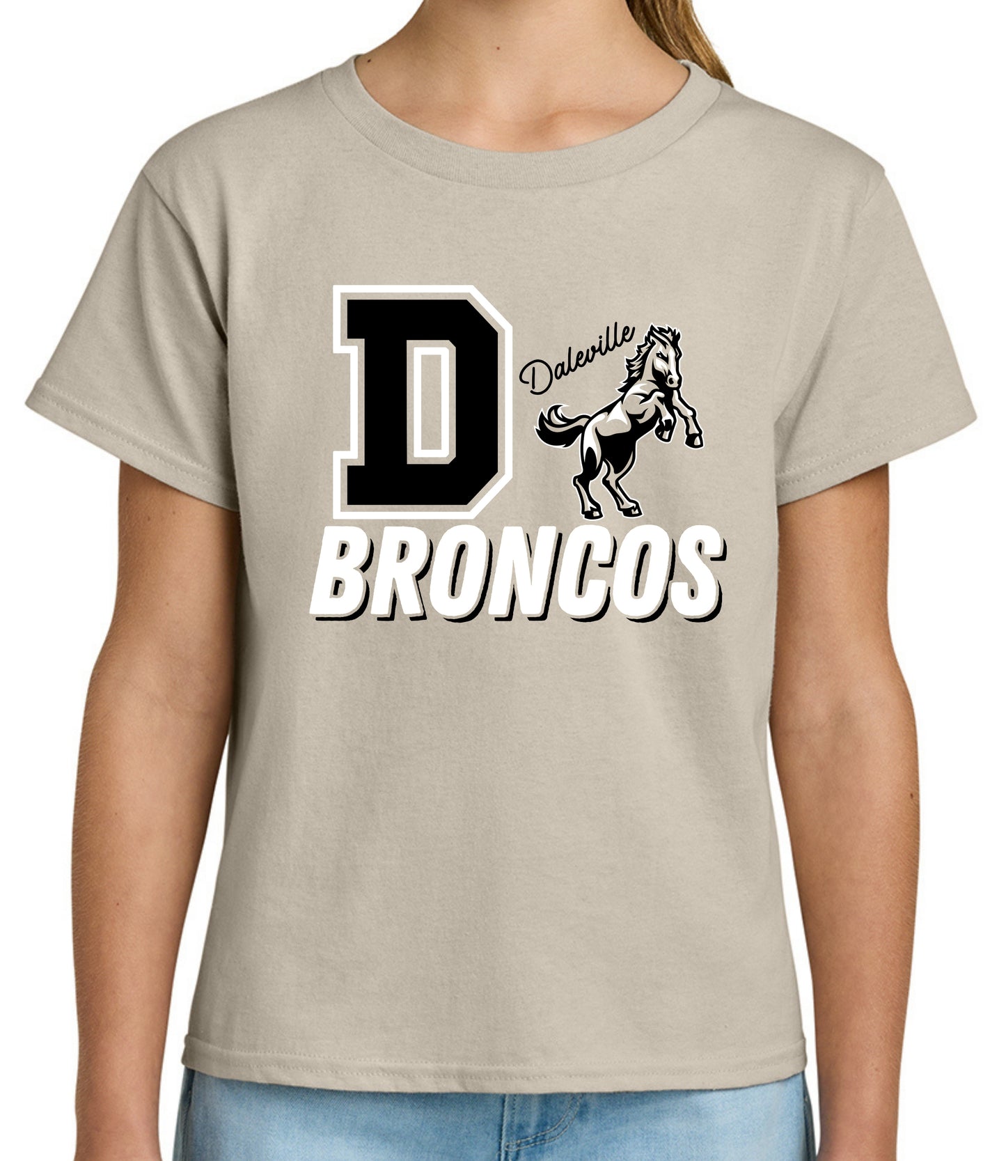 D Broncos Tee