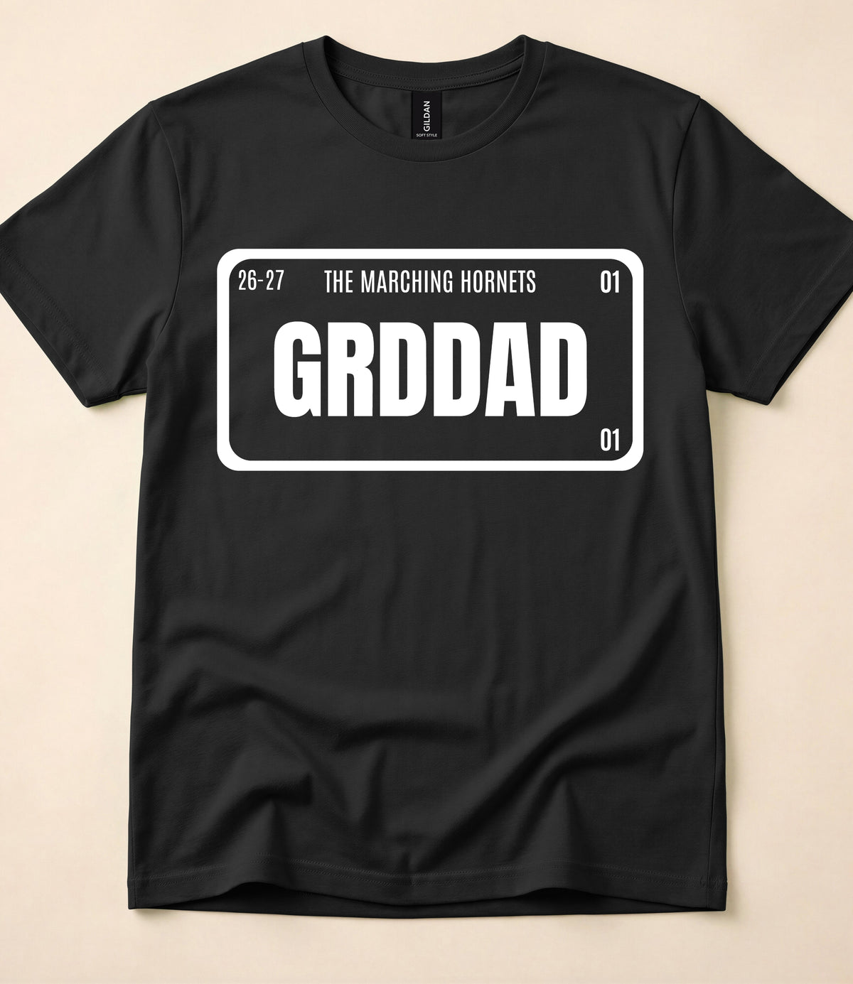 Marching Hornets GRDDAD License Plate