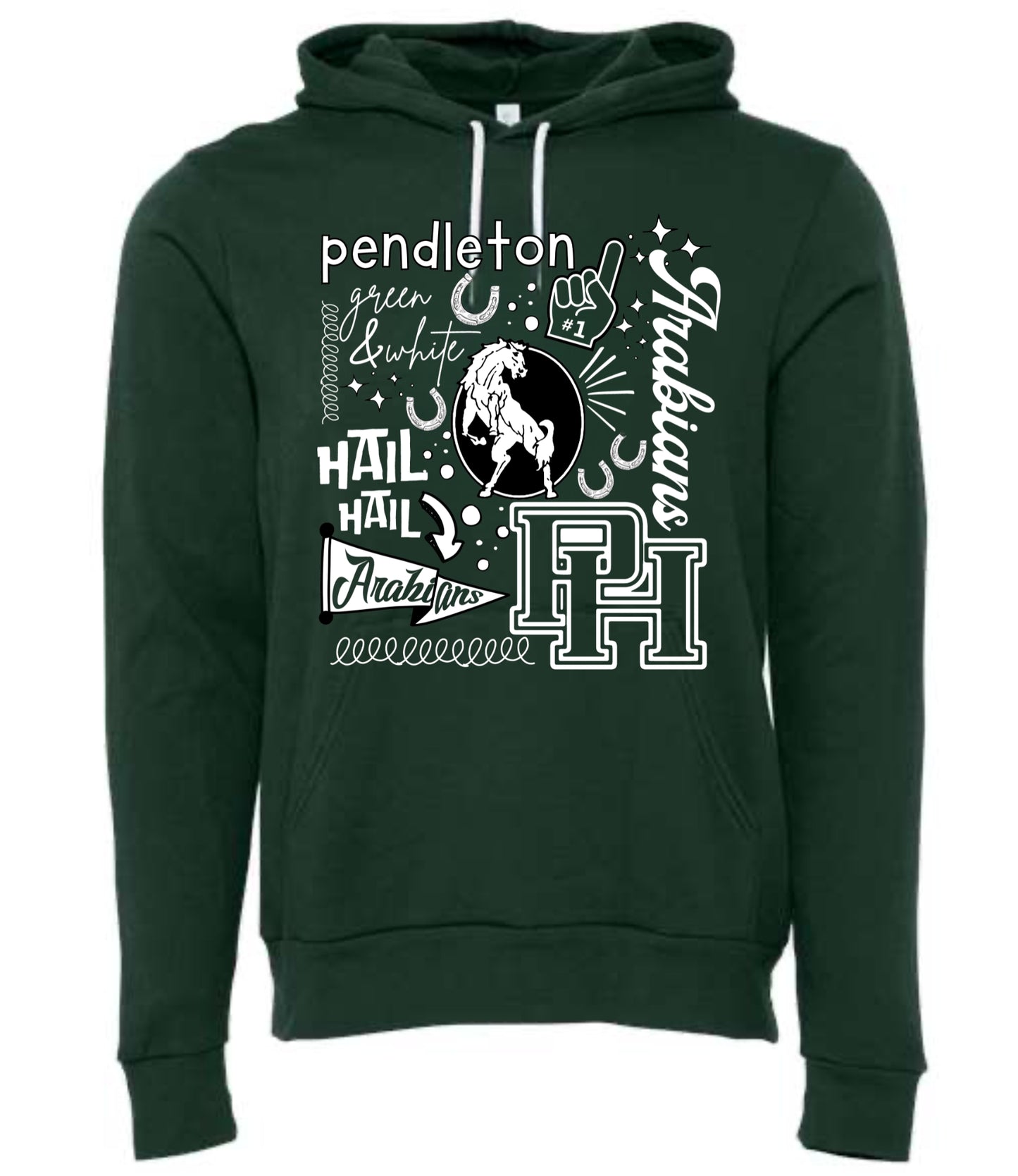 Arabian Spirit Collage Hoodie
