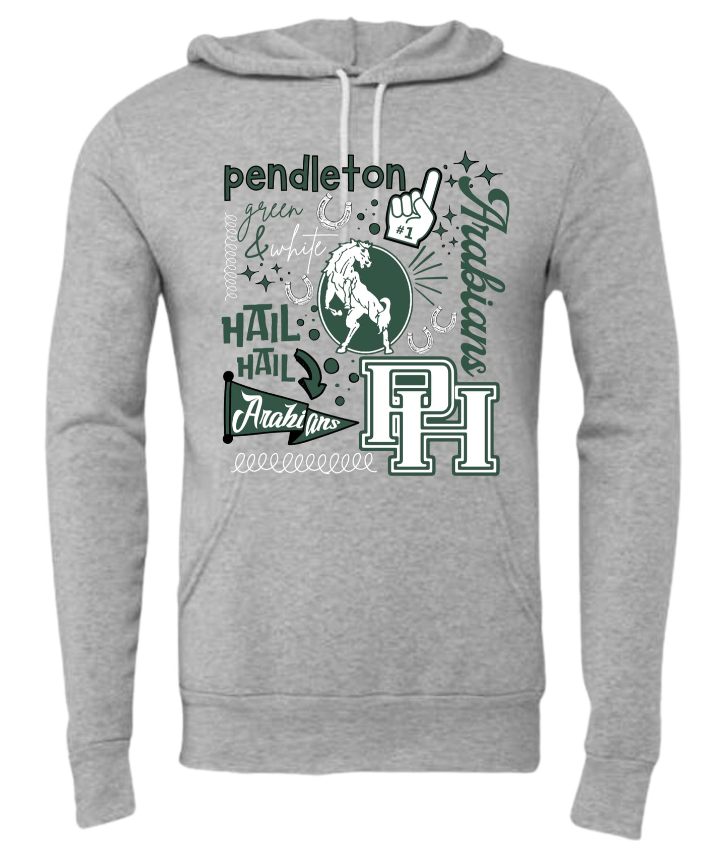 Arabian Spirit Collage Hoodie
