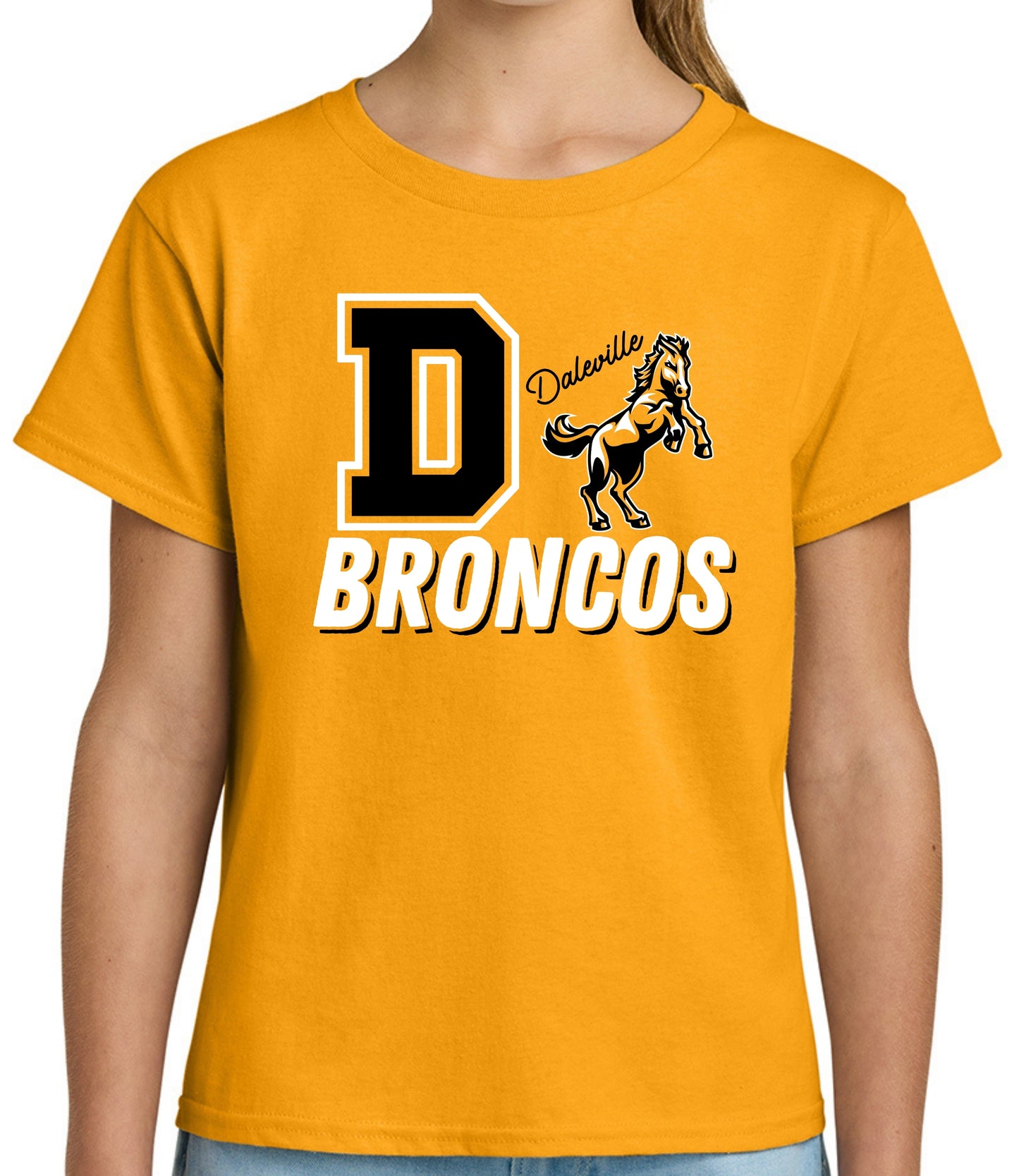 D Broncos Tee