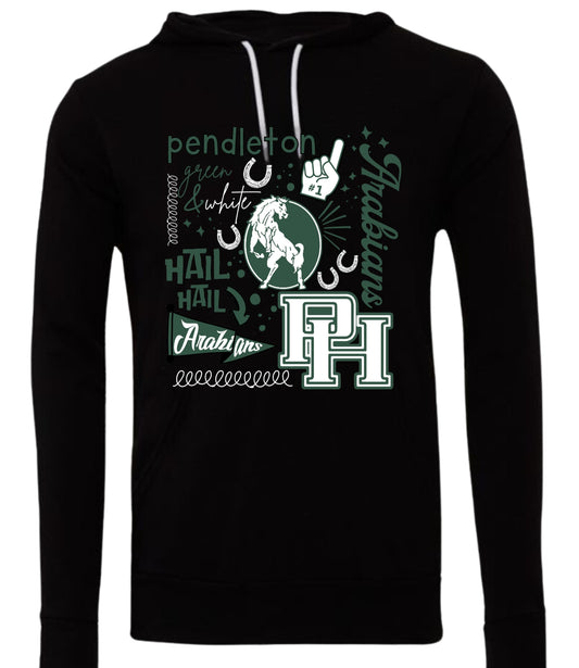 Arabian Spirit Collage Hoodie