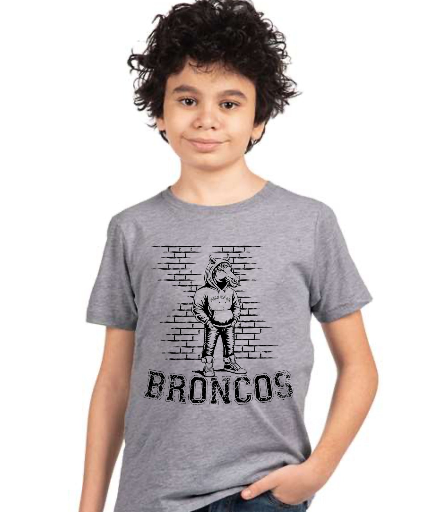 Brick Broncos Tee