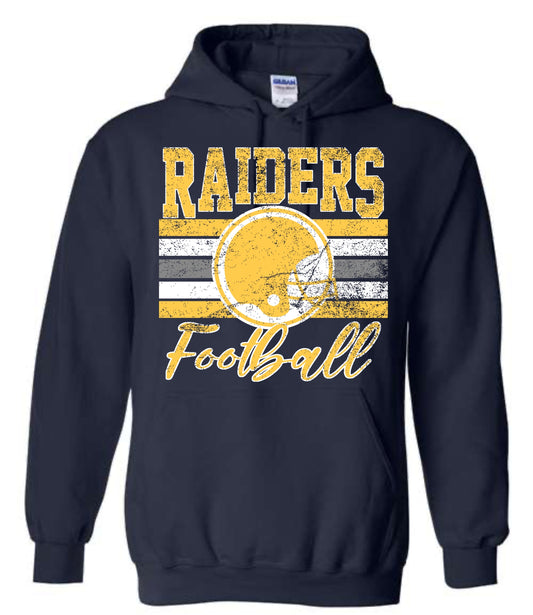 Raiders Football Helmet Hoodie