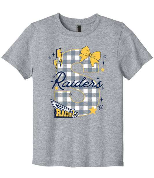 Big S Raiders Plaid Tee