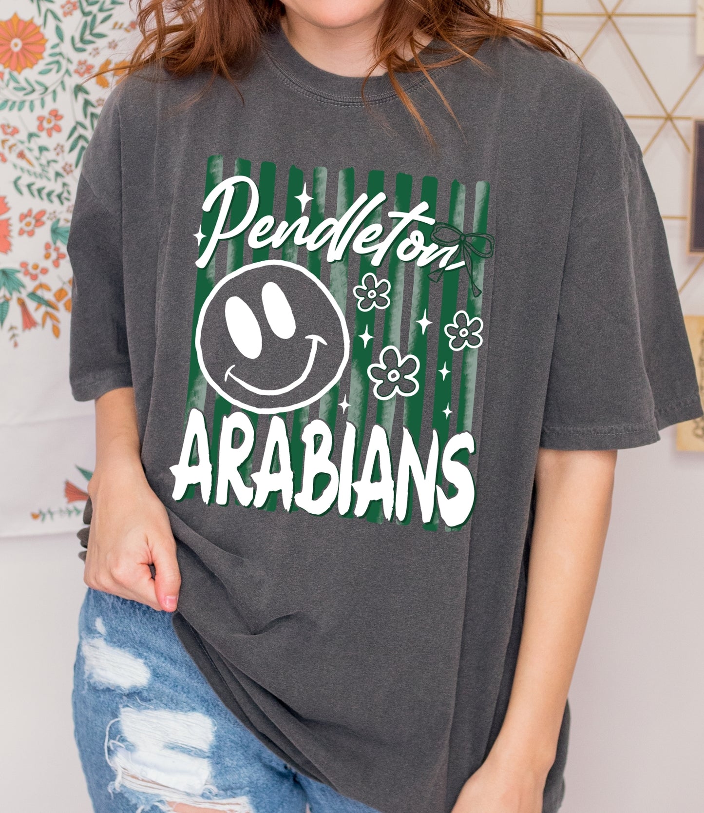 Pendleton Arabians Preppy Stripe Tee