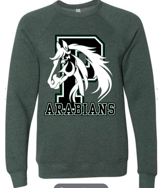 Arabian Horse Crewneck Sweatshirt