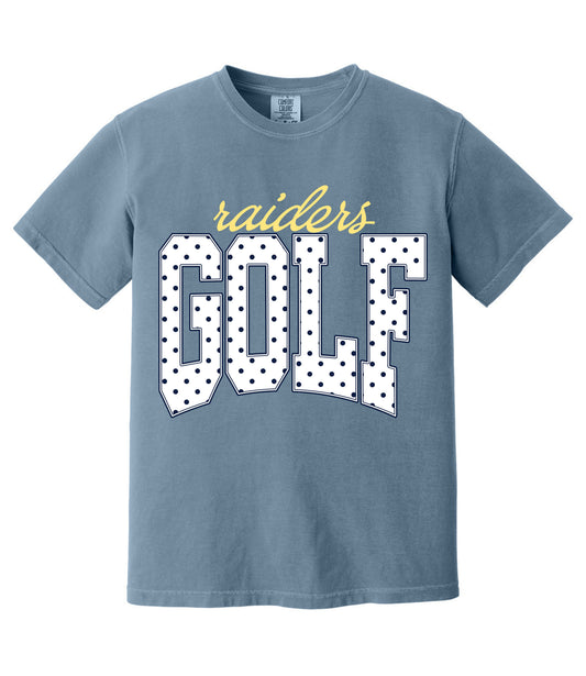 Raiders Golf Polka Dot Tee