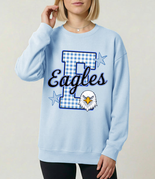 Big E Eagles Gingham