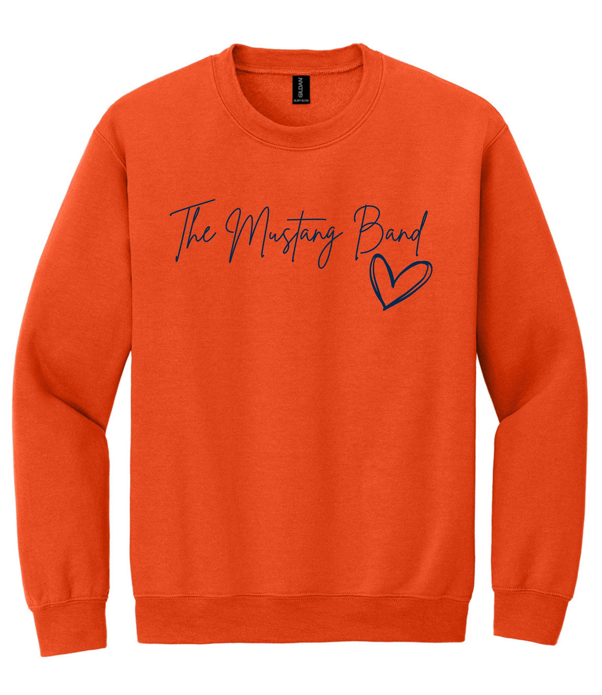 Mustang Band Heart