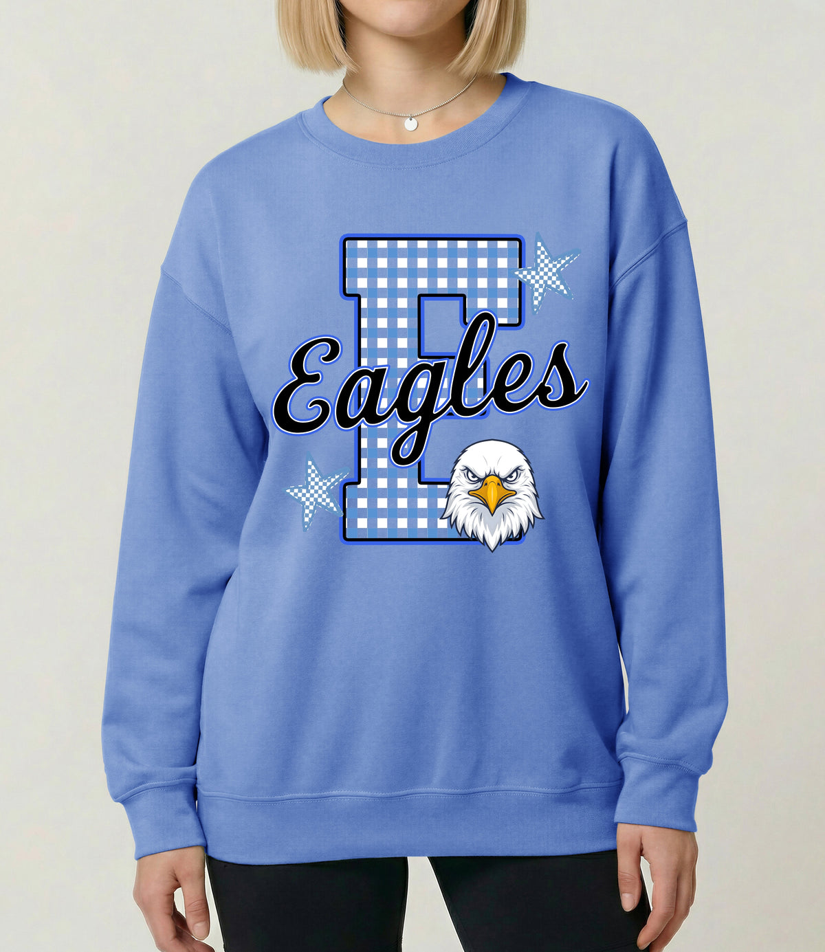 Big E Eagles Gingham