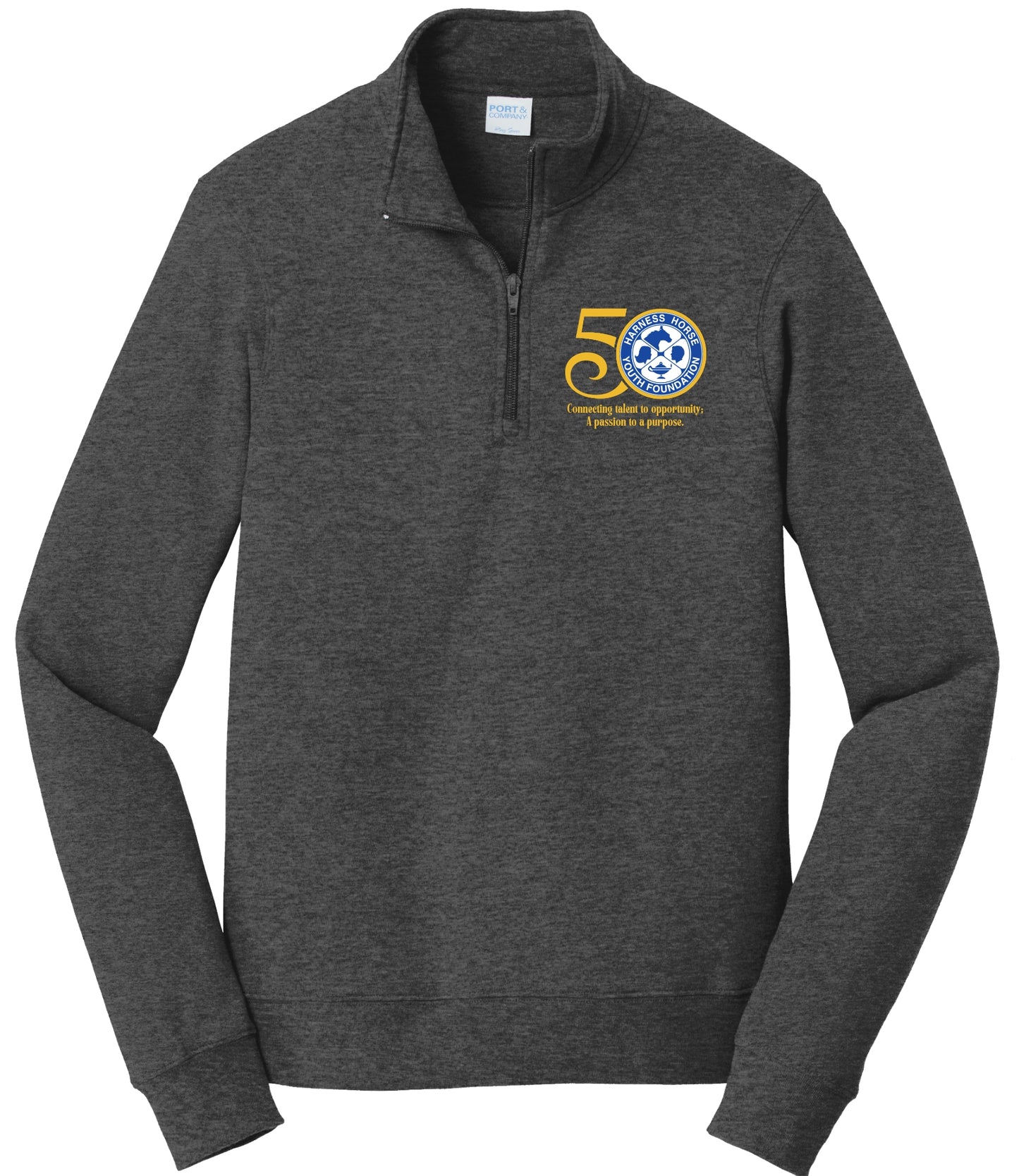 HHYF 50th Anniversary Logo 1/4-Zip Pullover Sweatshirt