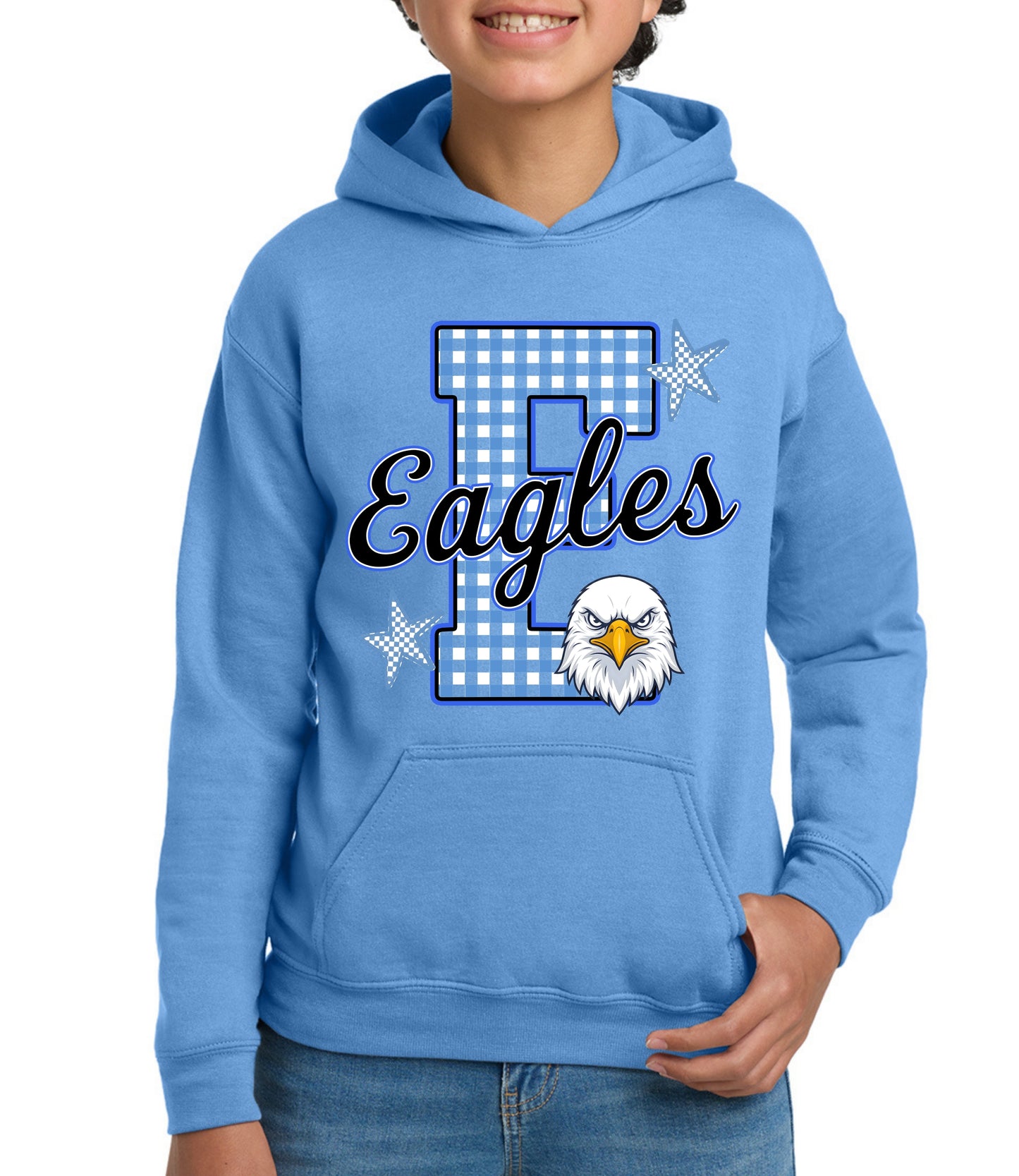 Big E Eagles Gingham