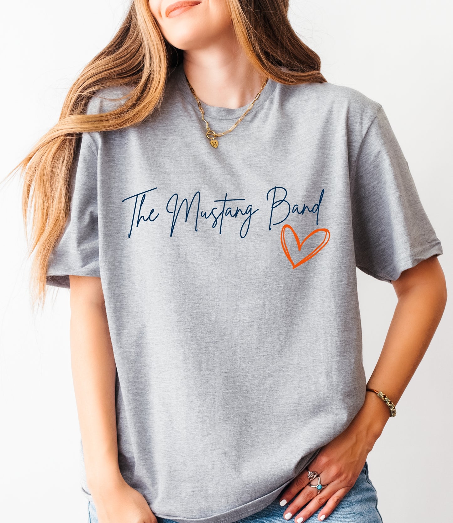 Mustang Band Heart
