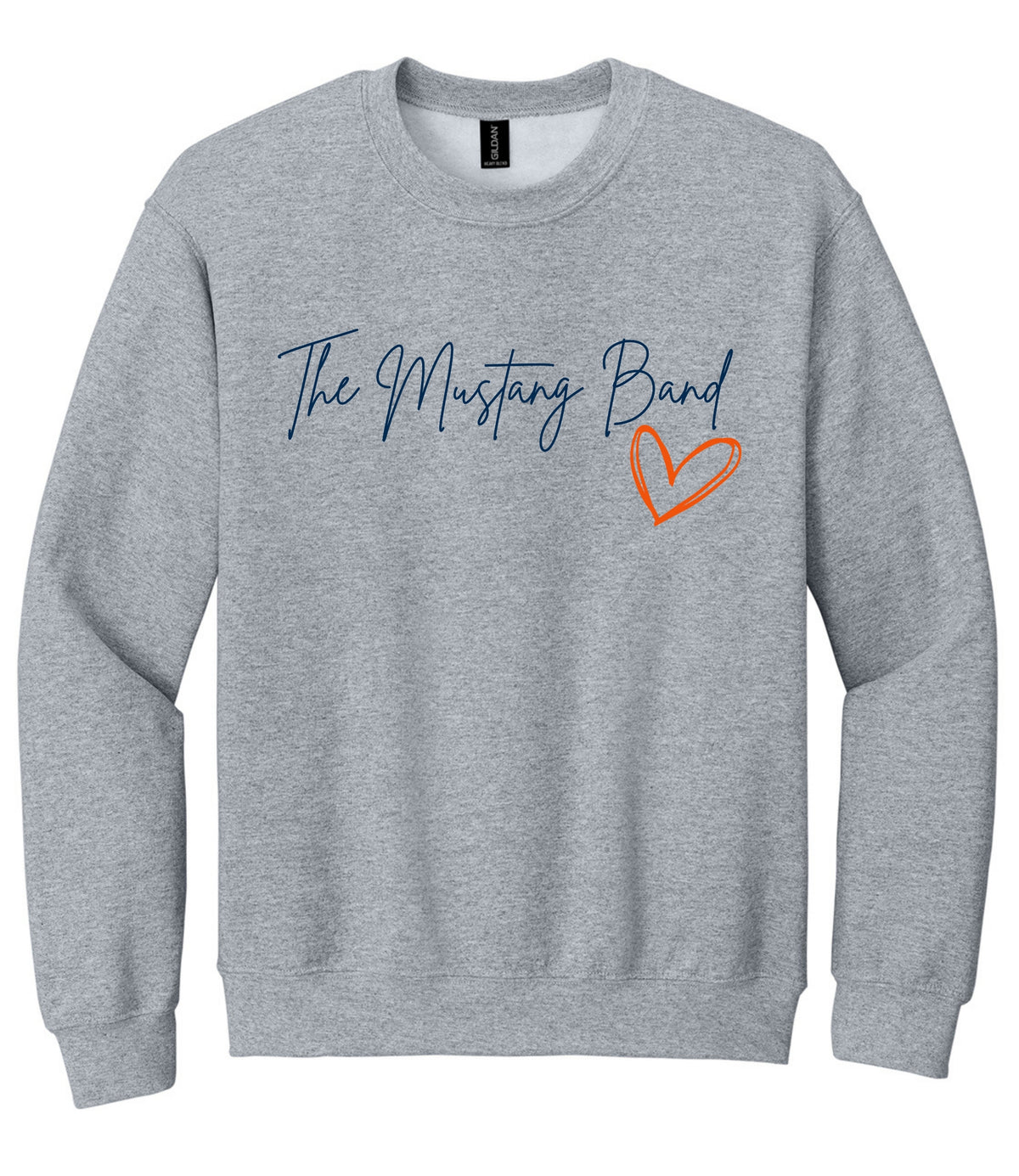 Mustang Band Heart