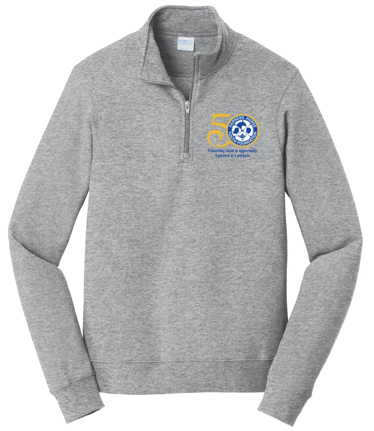 HHYF 50th Anniversary Logo 1/4-Zip Pullover Sweatshirt