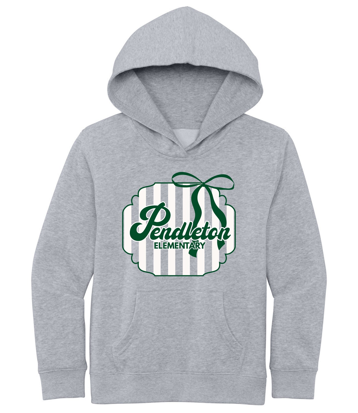 Pendleton Elementary Stripes and Bow Sweatshirt