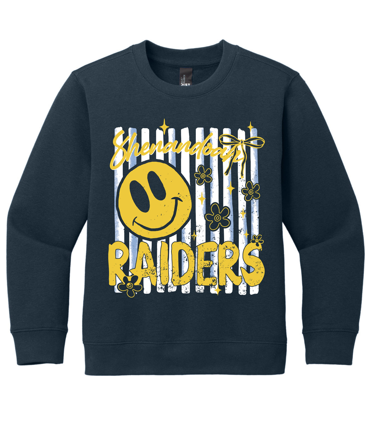 Shenandoah Raiders Preppy Stripe Sweatshirt