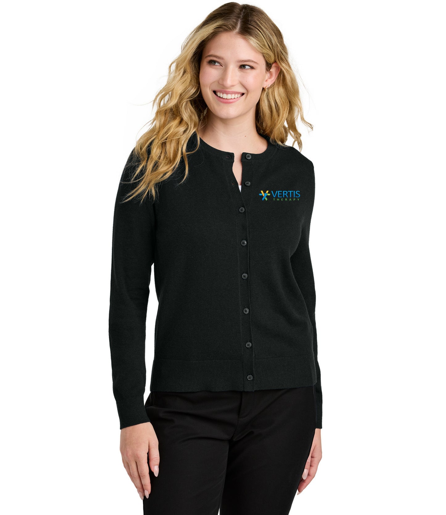 Vertis Logo Women's Easy Care Cardigan