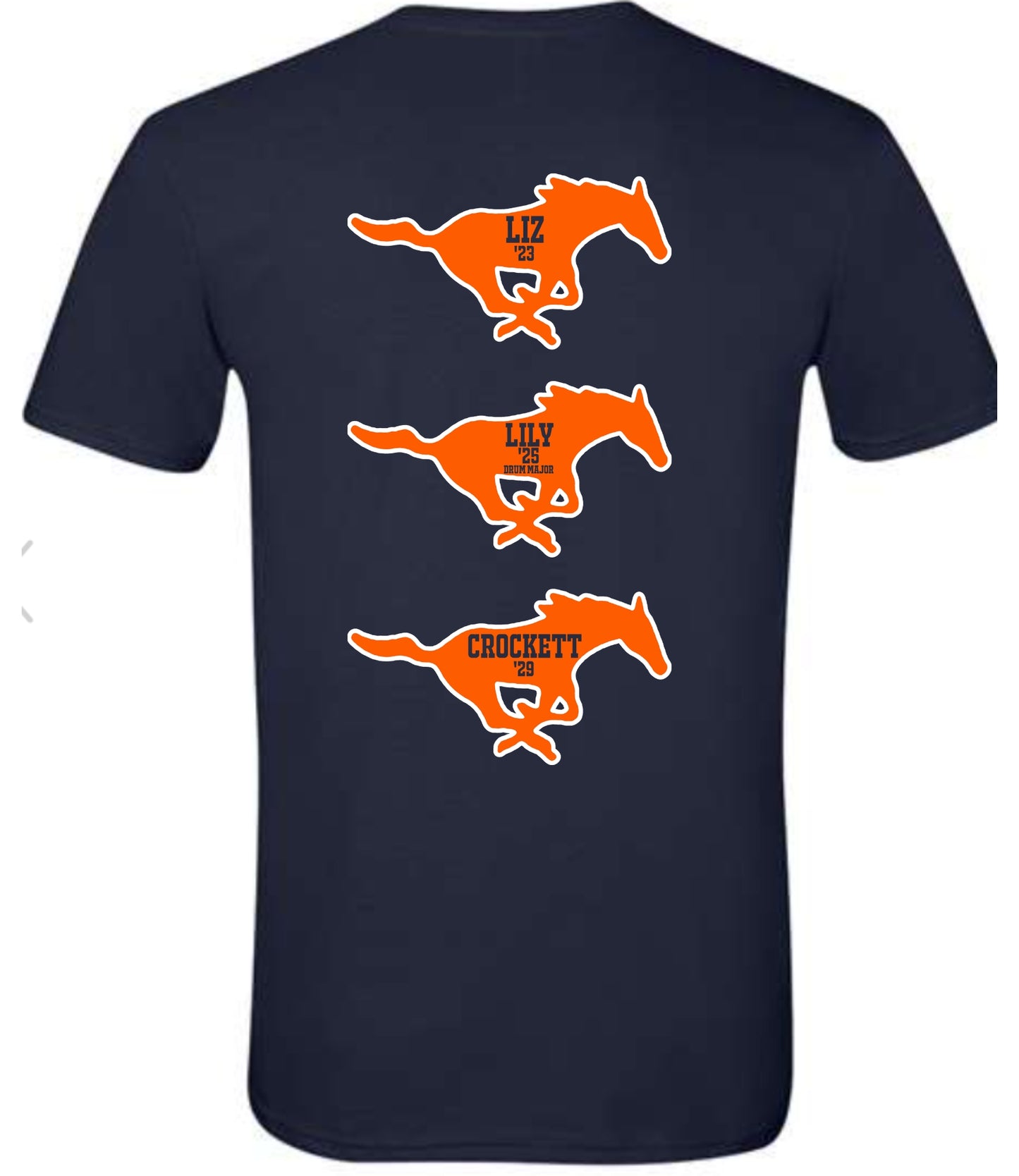 Custom Sachse Band Mom Tee