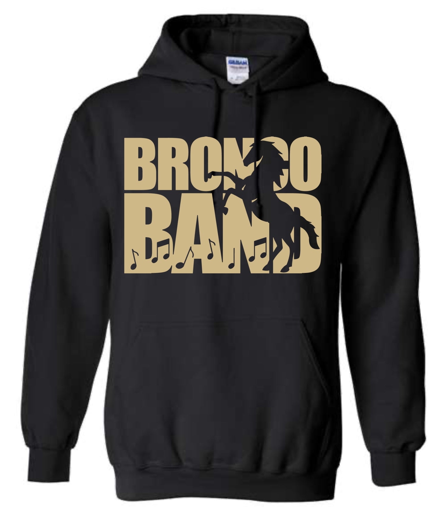 Bronco Band Silhouette