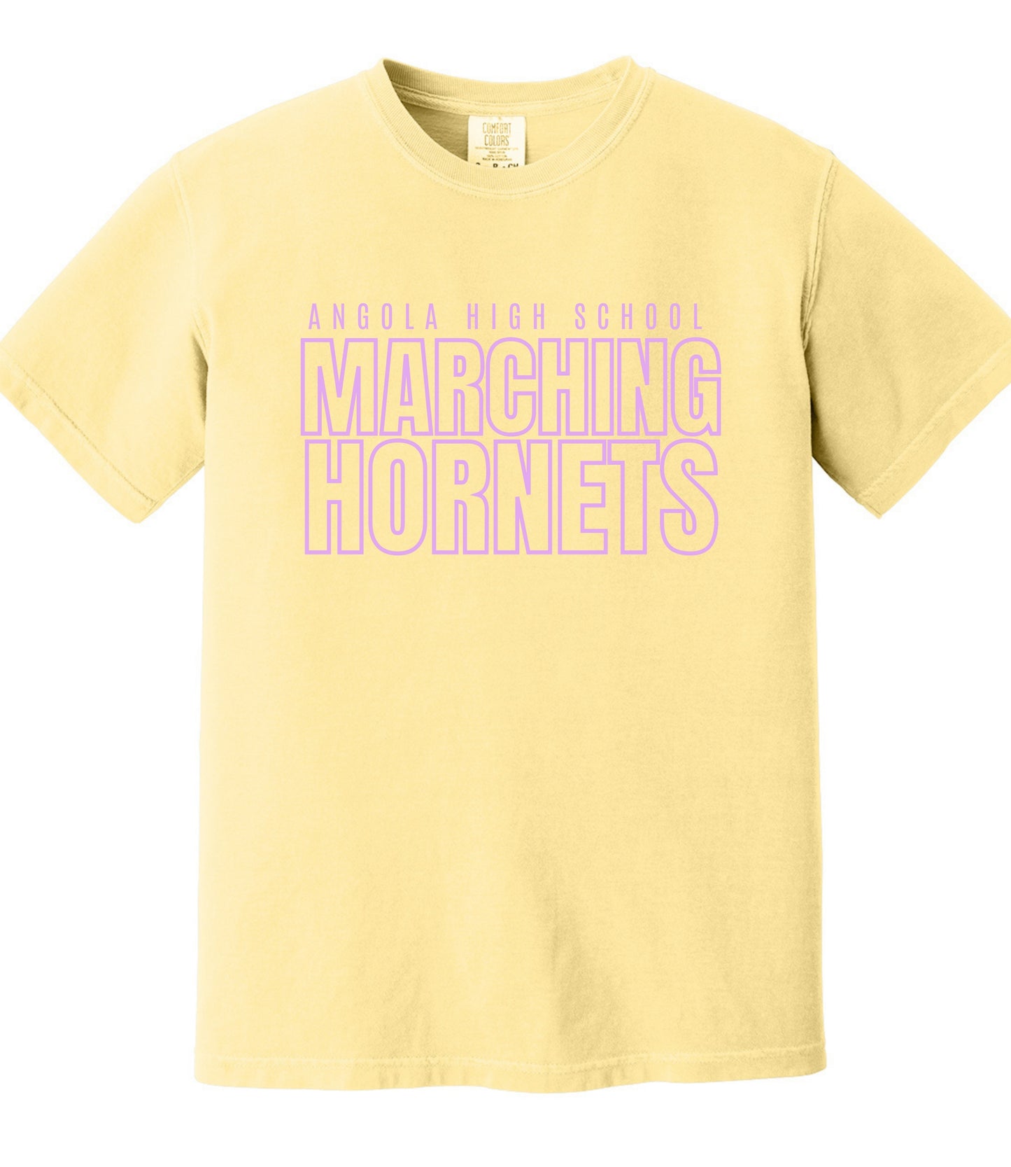 Marching Hornets Pastel Outline