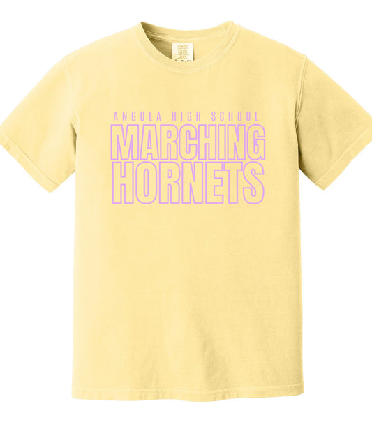 Marching Hornets Pastel Outline
