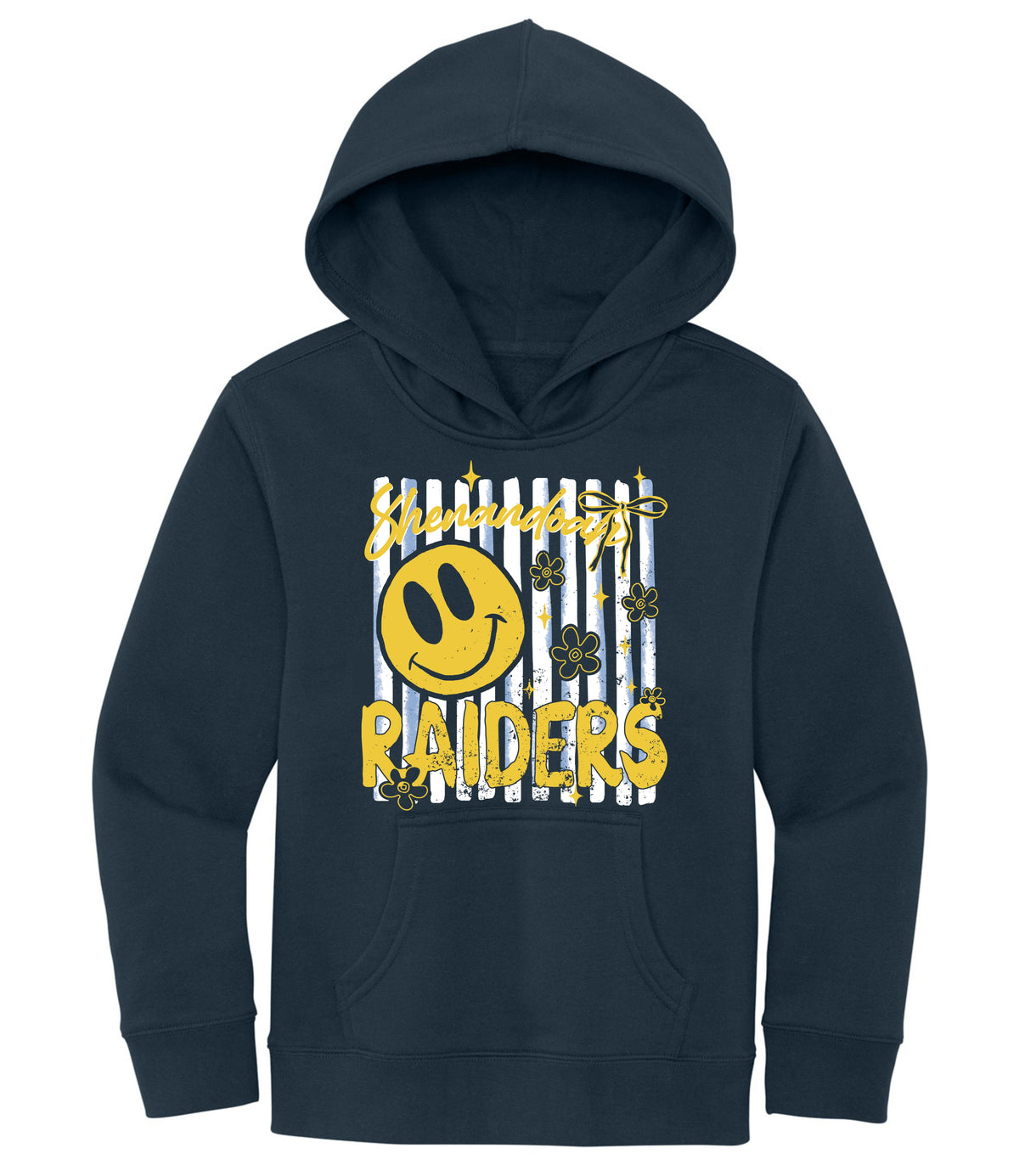 Shenandoah Raiders Preppy Stripe Sweatshirt
