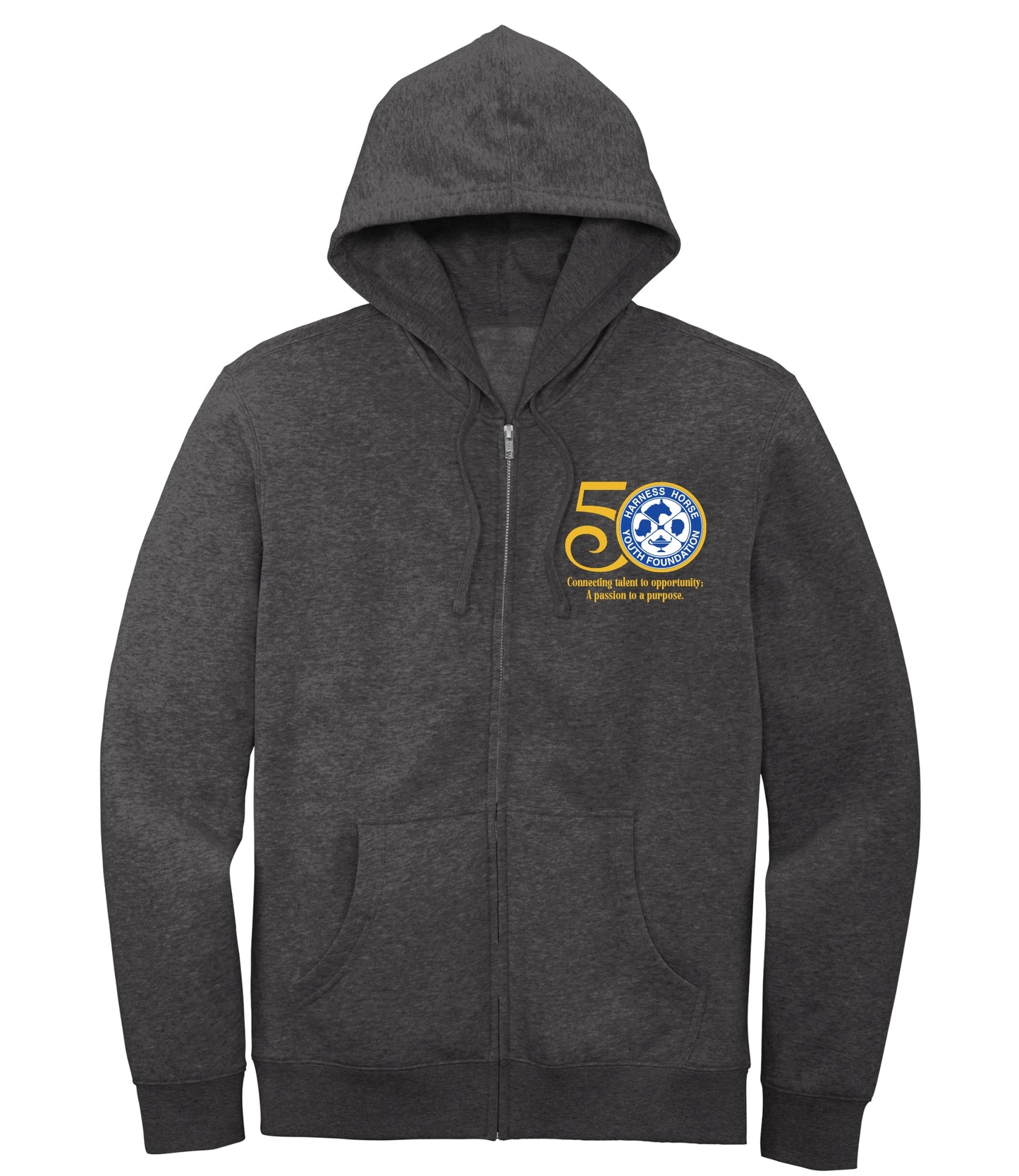 HHYF 50th Anniversary Logo Full-Zip Hoodie