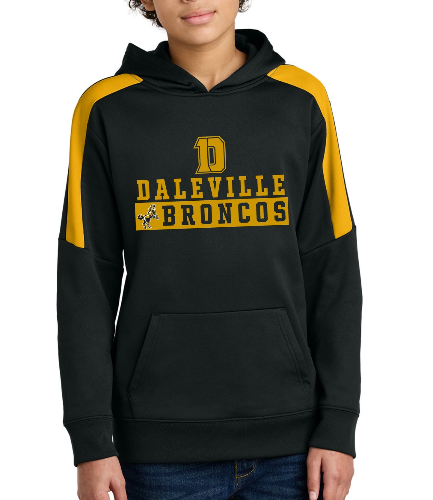 Daleville Broncos Block Sweatshirt