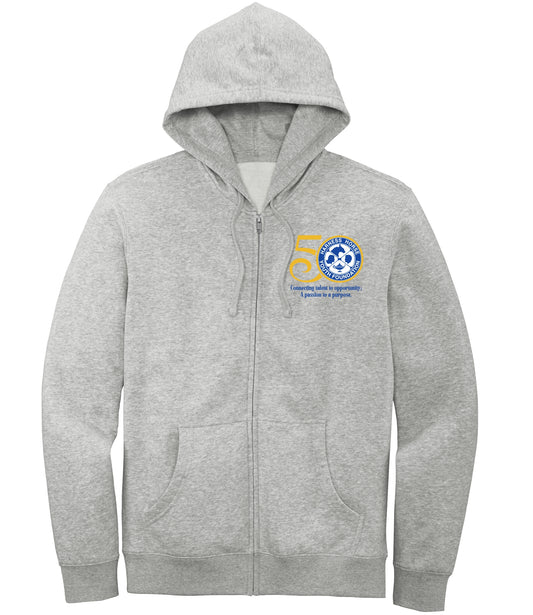 HHYF 50th Anniversary Logo Full-Zip Hoodie