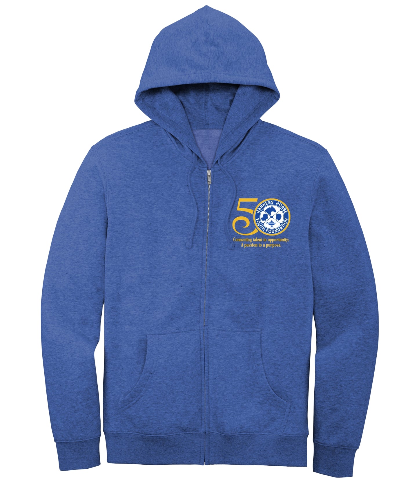 HHYF 50th Anniversary Logo Full-Zip Hoodie