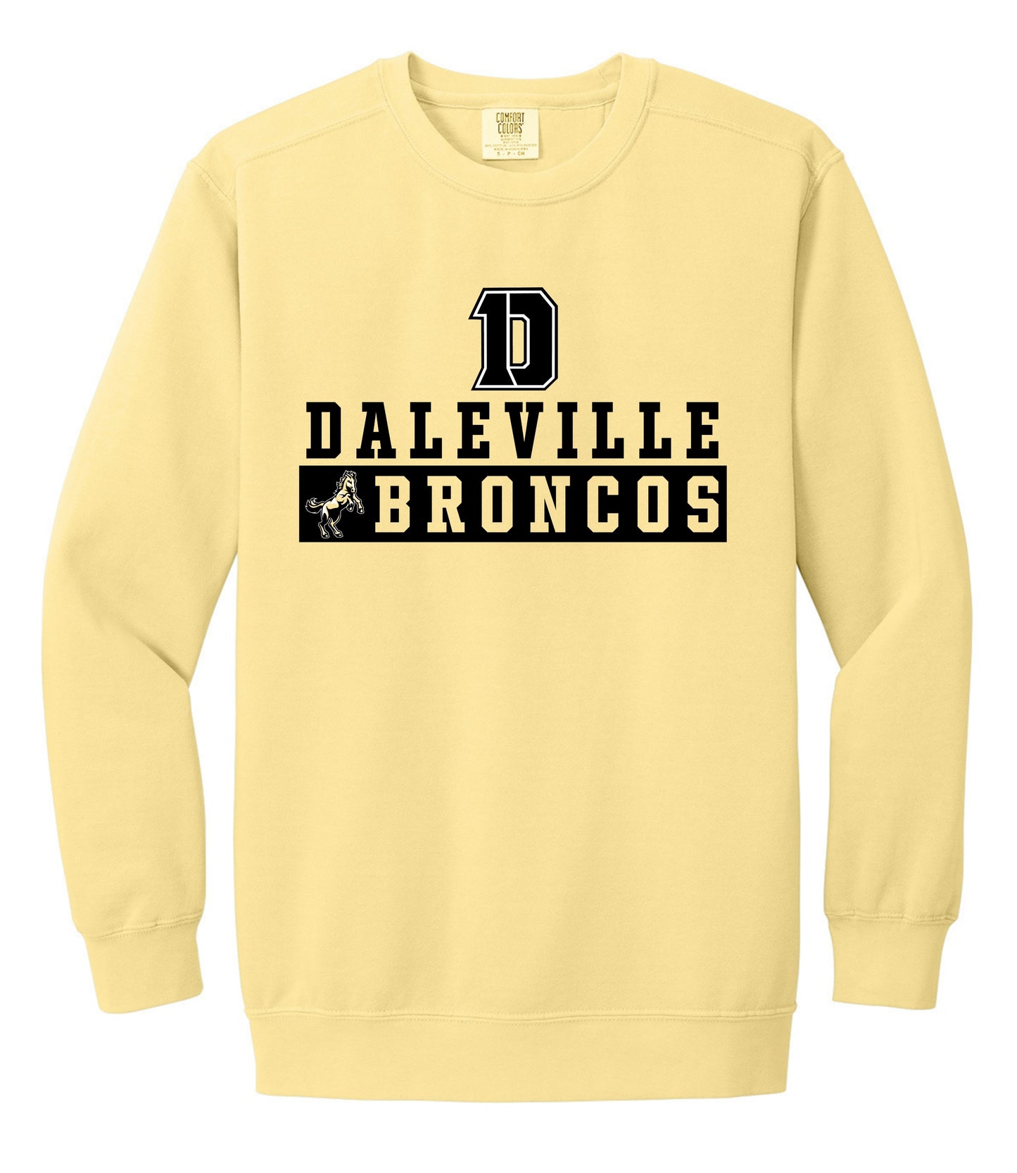 Daleville Broncos Block Sweatshirt