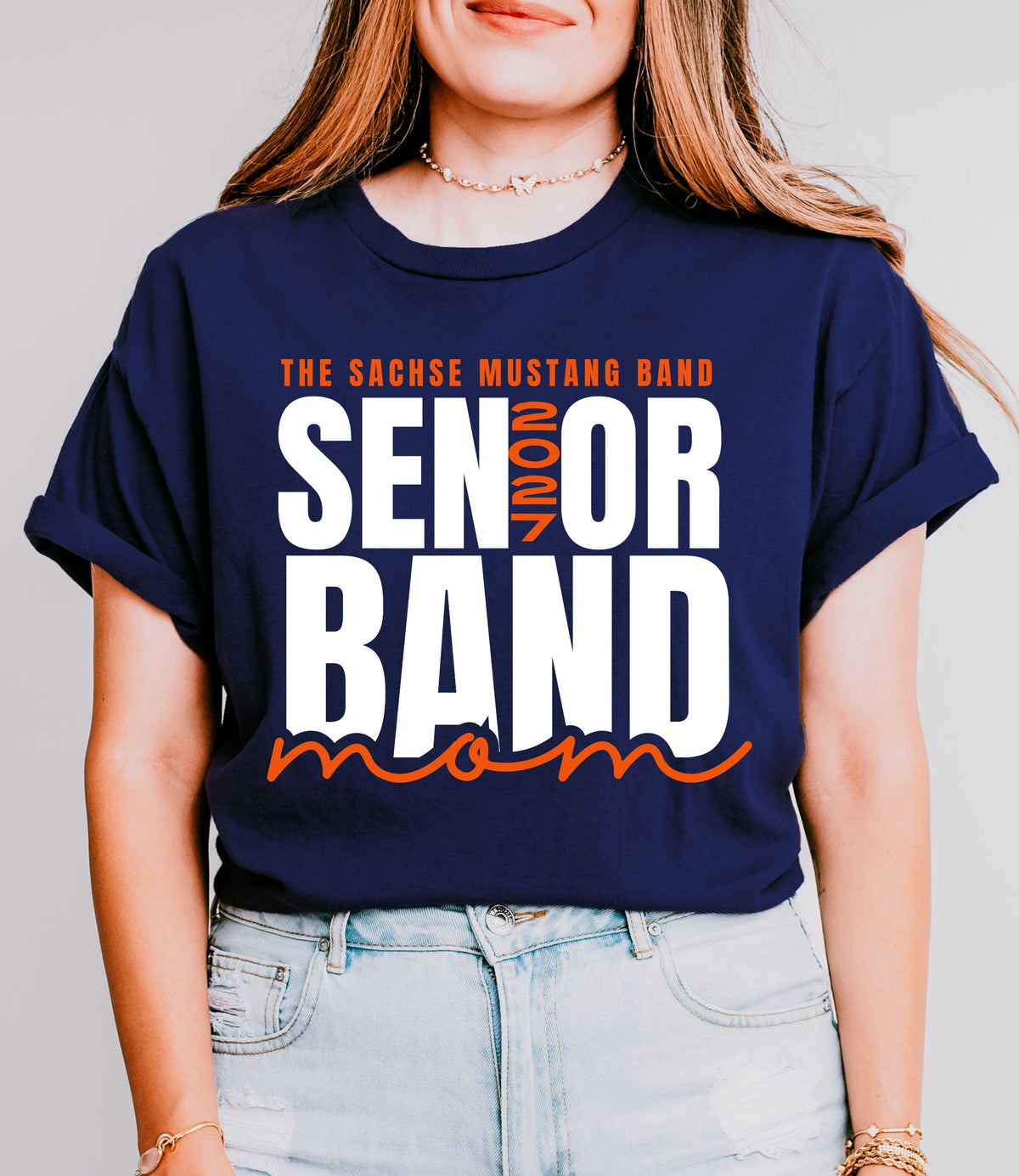 2027 Senior Sachse Mustang Band Mom
