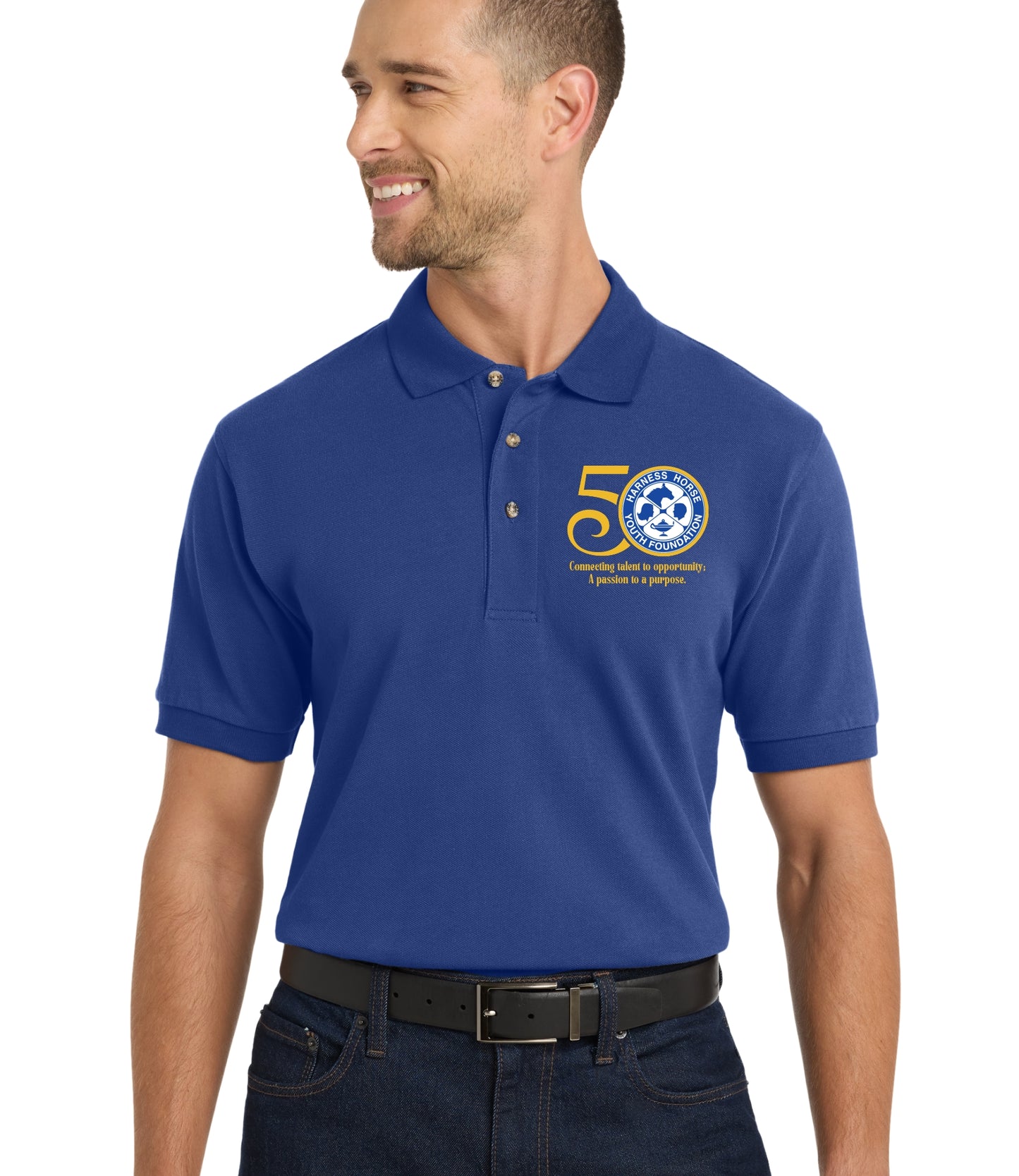 HHYF 50th Anniversary Logo Polo