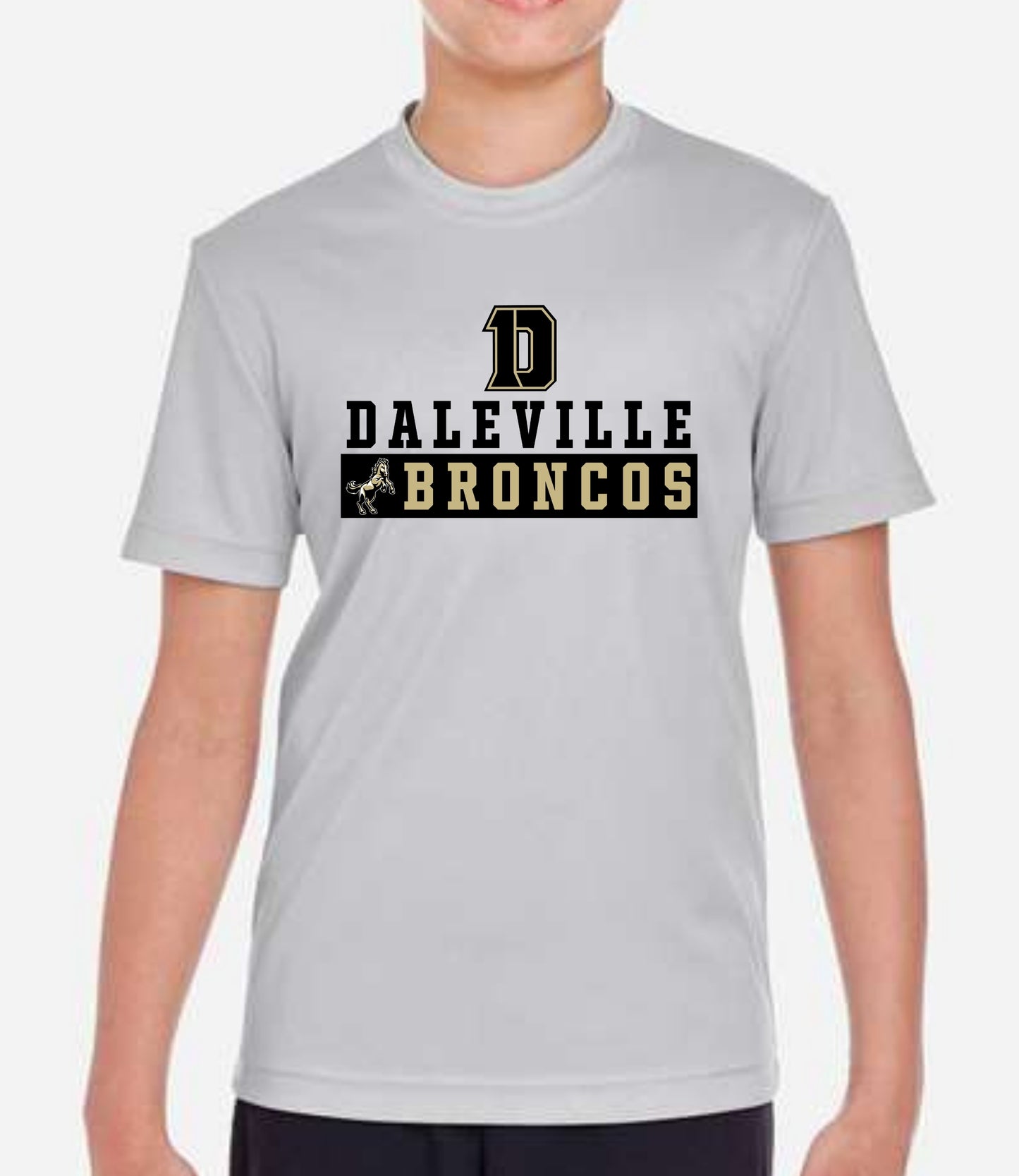 Daleville Broncos Block Tee
