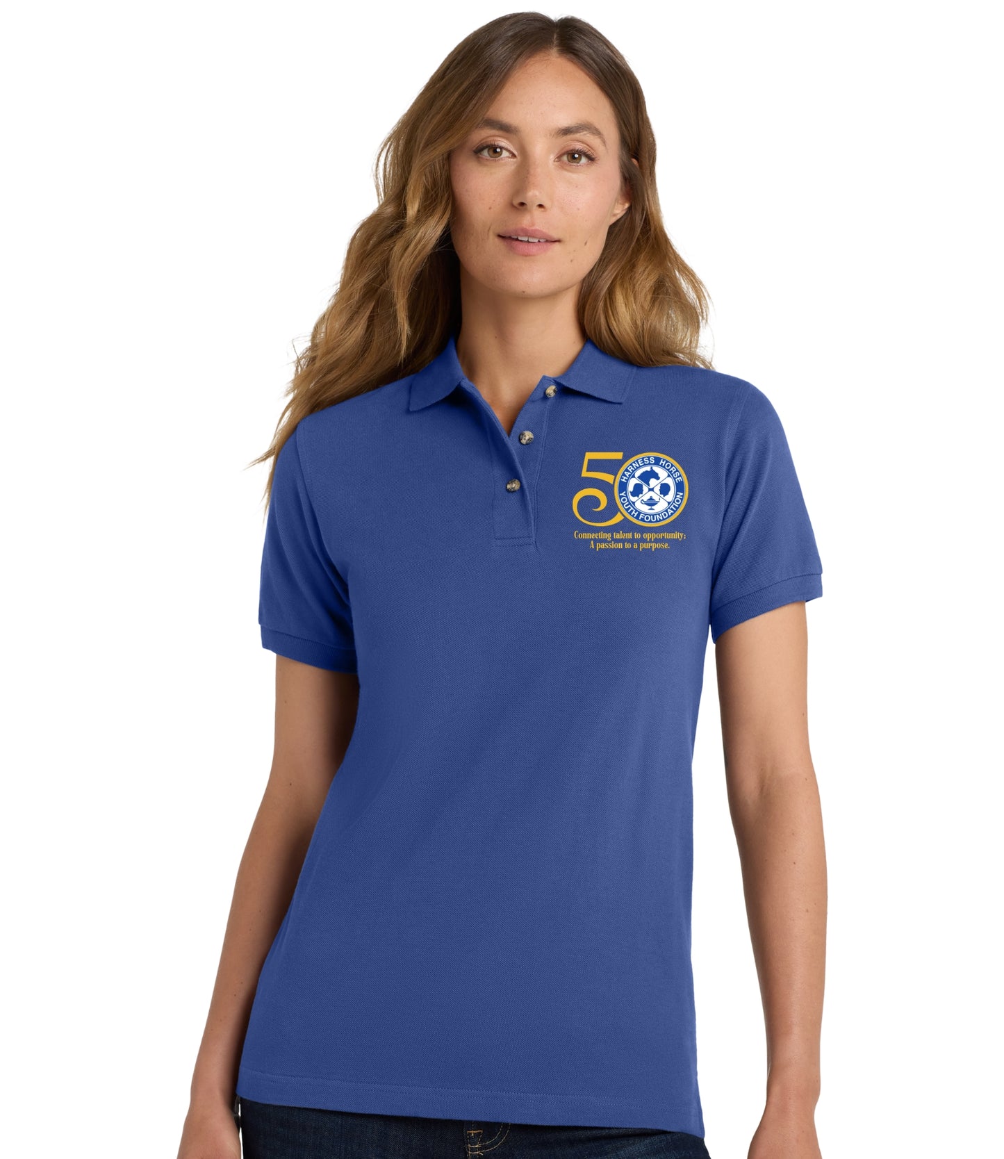 HHYF 50th Anniversary Logo Polo