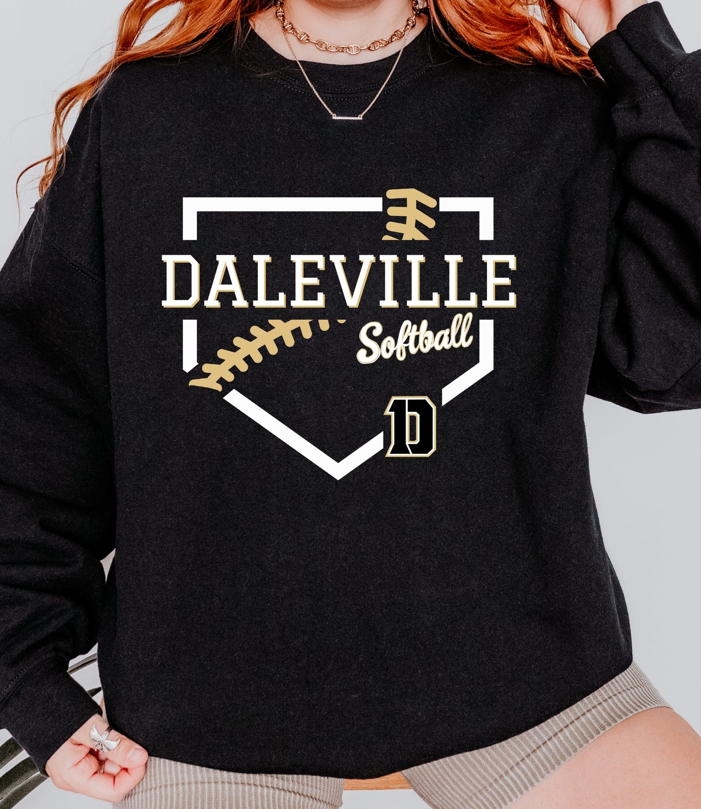 Daleville Softball Plate and Threads