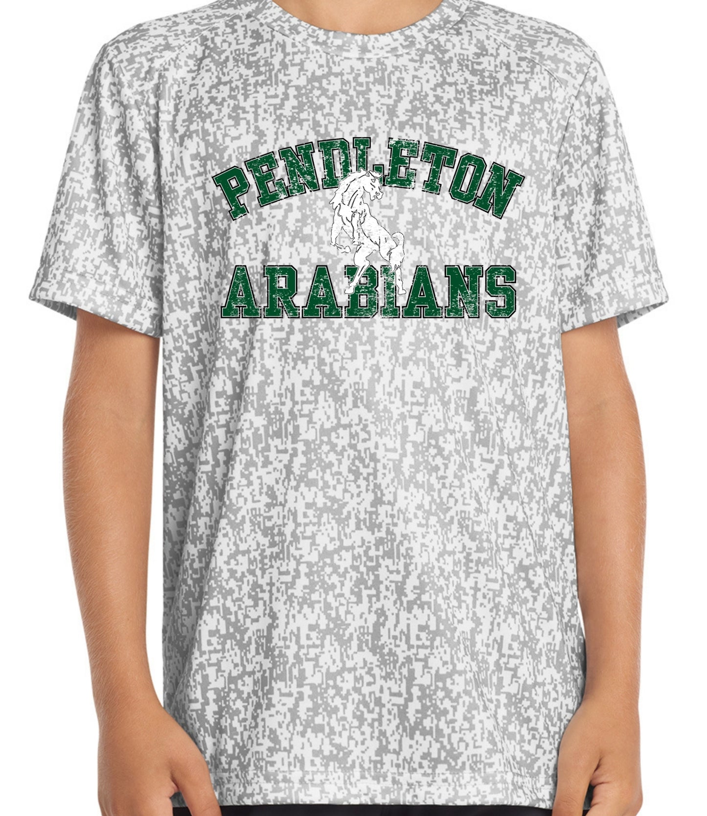 Pendleton Arabians Block Mascot Tee
