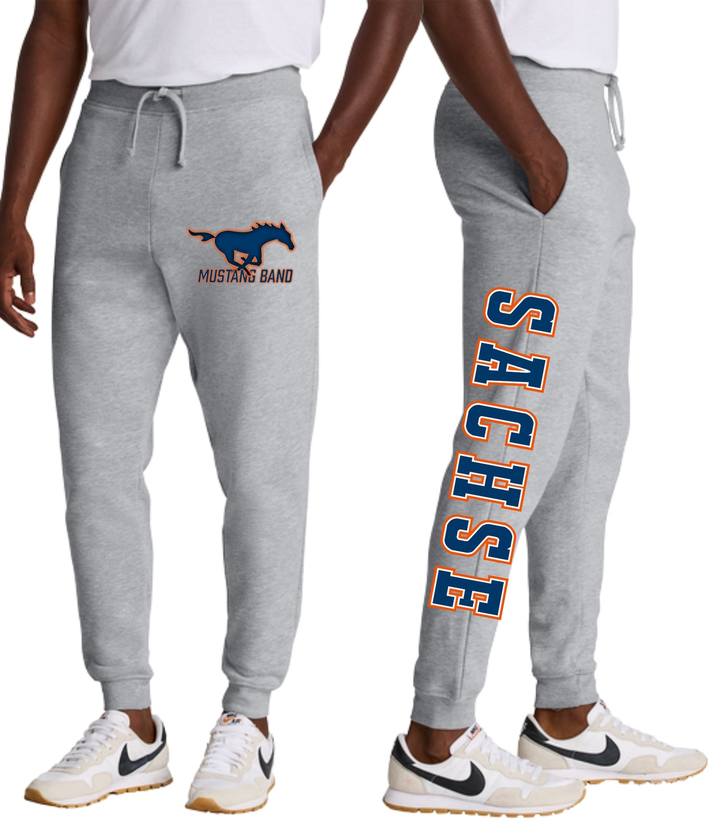 Men's/Unisex Sachse Mustang Band Sweatpants