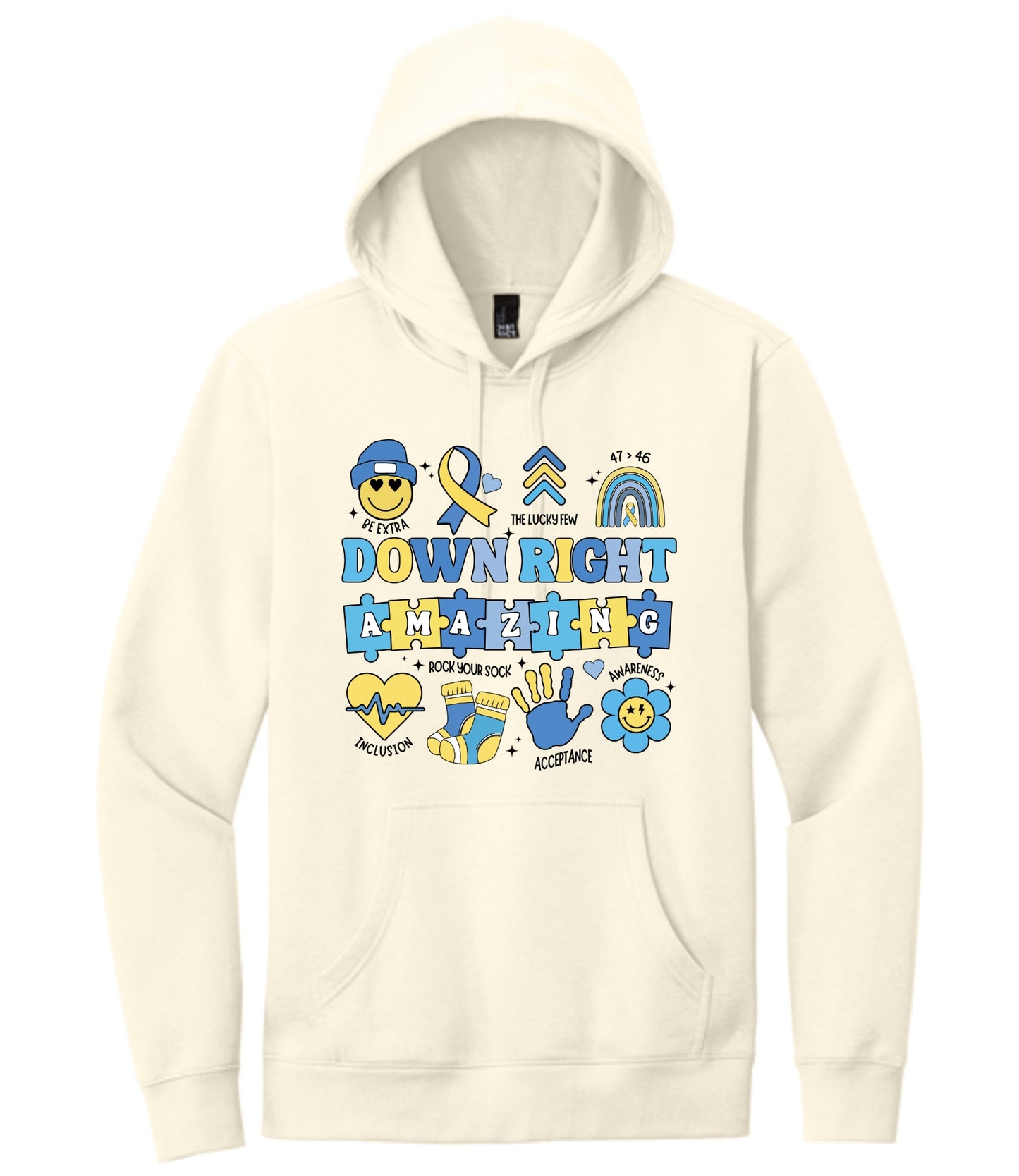 Down Right Amazing Hooded Sweatshirt
