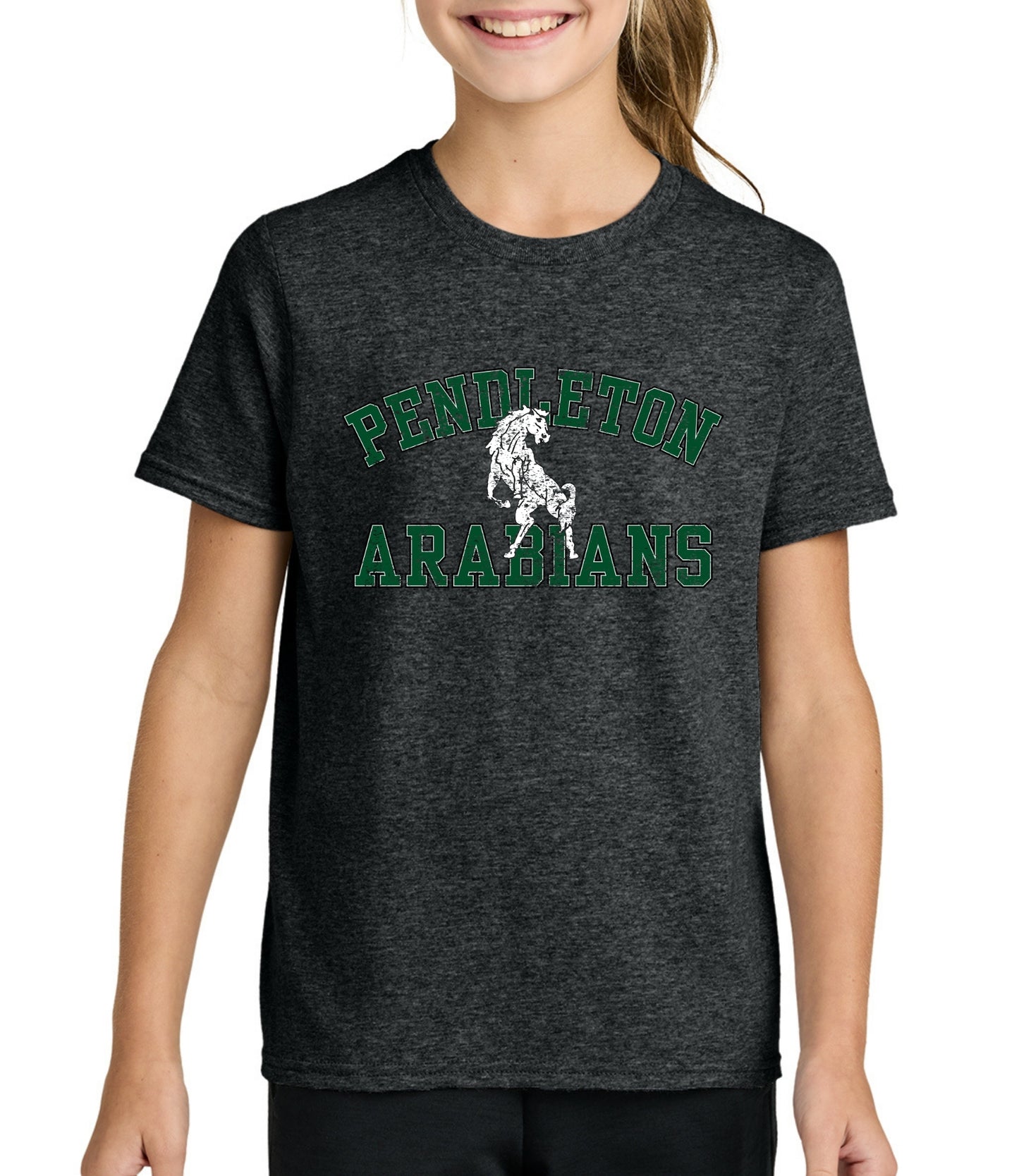 Pendleton Arabians Block Mascot Tee